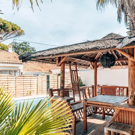 Reve D'azur, Mazet En Bord De Mer, Parking, Piscine Partagee, Terrasse Bbq & Draps Inclus La Nartelle, 1 Salon, 1 Chambre, 1 Cuisine , 1 Sdb *