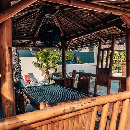 Holiday home Reve D'azur, Mazet En Bord De Mer, Parking, Piscine Partagee, Terrasse Bbq & Draps Inclus La Nartelle, 1 Salon, 1 Chambre, 1 Cuisine , 1 Sdb