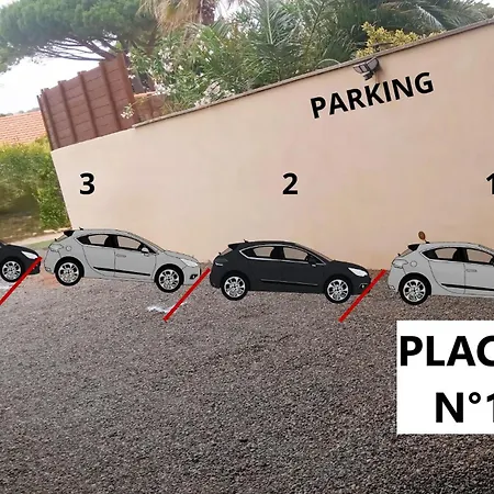 Mazet bord de mer Piscine partagée - Parking - BBQ - Draps inclus Vakantiehuis Sainte-Maxime